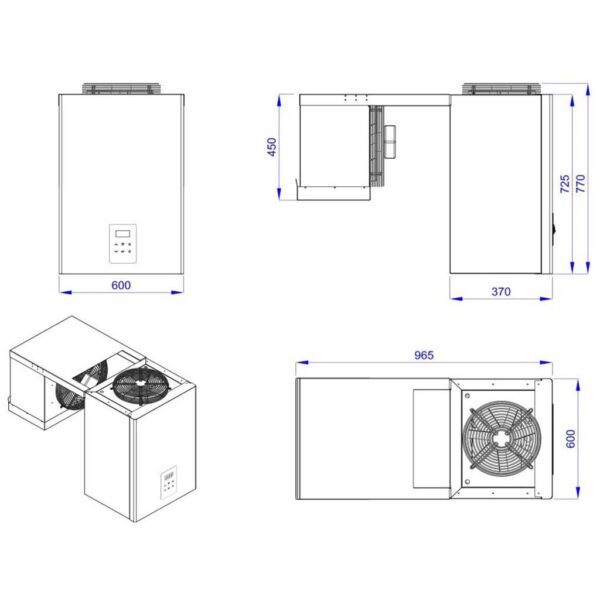 TIEFKÜHLAGGREGATE HUCKEPACK 10,1-15 M3 – Bild 2