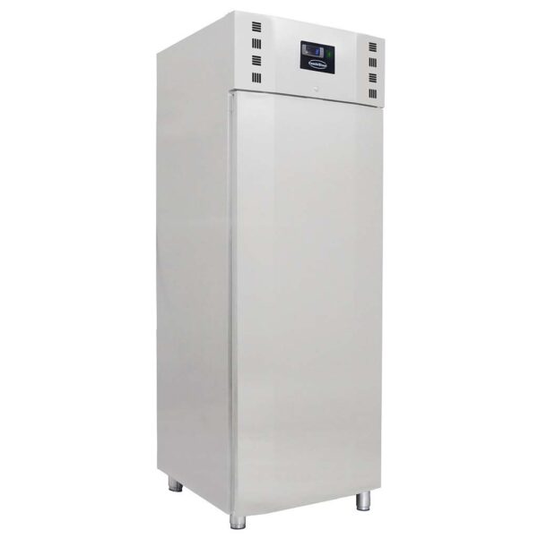 KÜHLSCHRANK EDELSTAHL 550 LTR