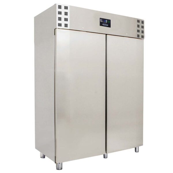 KÜHLSCHRANK EDELSTAHL 1200 LTR