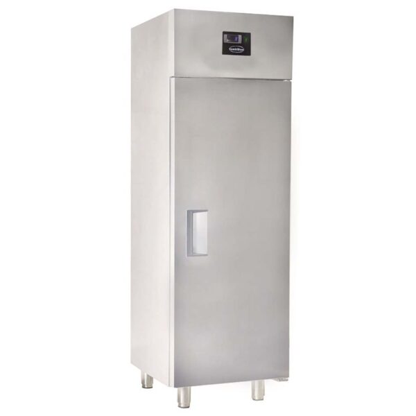 KÜHLSCHRANK EDELSTAHL 400 LTR STATIC