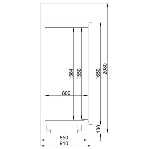 BÄCKEREI KÜHLSCHRANK MONOBLOCK – Bild 2