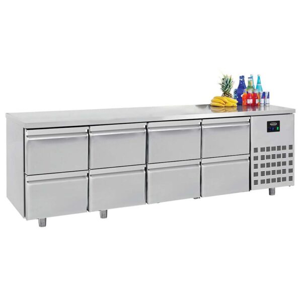 700 KÜHLTISCH 8 SCHUBLADEN