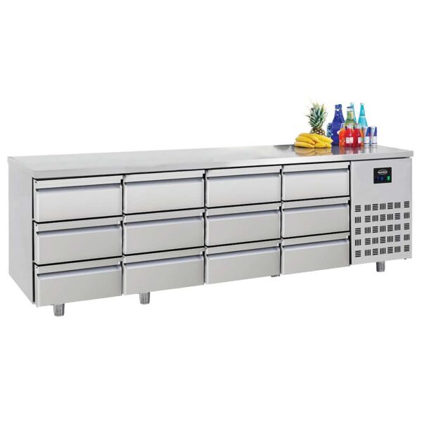 700 KÜHLTISCH 12 SCHUBLADEN