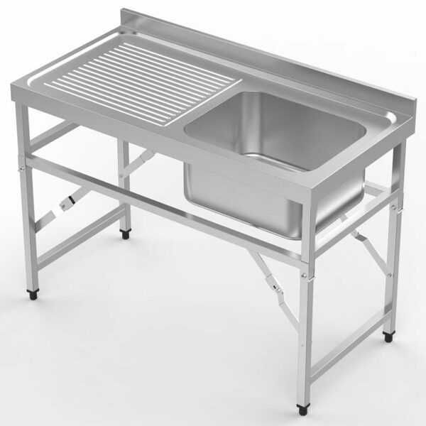 600 ZUSAMMENKLAPPBARE SPÜLTISCH 1200 1R