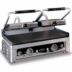 KONTAKTGRILL DOPPELT GLATT/GERILLT