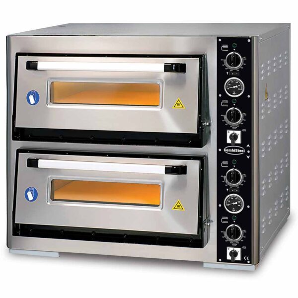 ELEK. PIZZAÖFEN DOPPELT 2 X 6