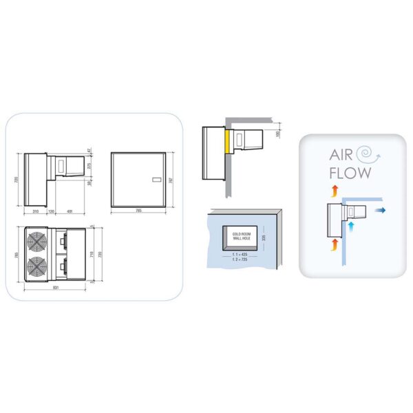TIEFKÜHLAGGREGATE HUCKEPACK 4,8-7 M3 – Bild 2