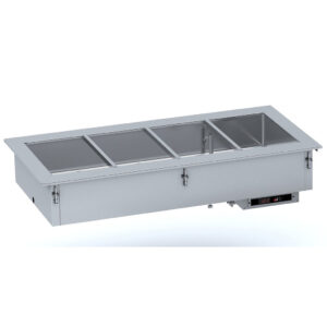 EINBAU BAIN-MARIE 2/1 - MANUELLE WASSERBEFÜLLUNG