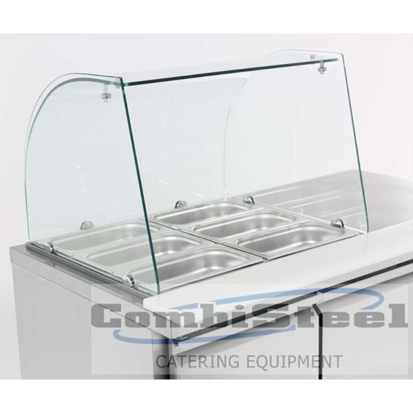 KÜHLTISCH MIT GLAS 2 TÜREN – Bild 2