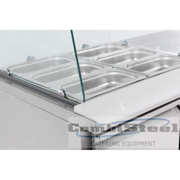 KÜHLTISCH MIT GLAS 2 TÜREN – Bild 3