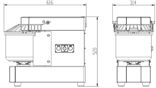 TEIGMASCHINE 10L – Bild 2