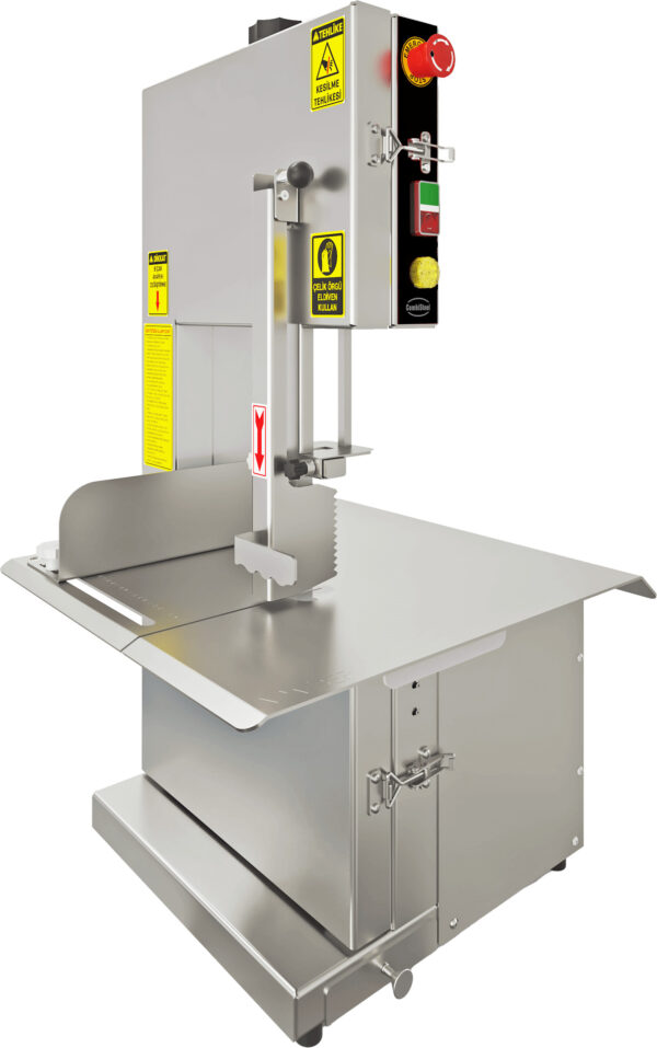 BANDSÄGE 230V - GEHÄUSE AUS EDELSTAHL