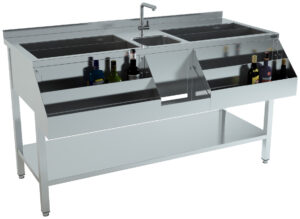 Cocktail-Bar-Station 1600 für Gastronomie und Gewerbe