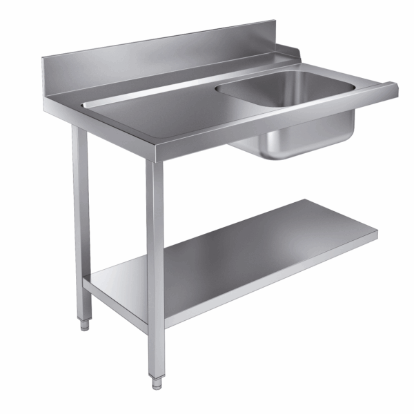 ZULAUFTISCH GRUNDBODEN 1200 LINKS FÜR 7082.0070 - 0075