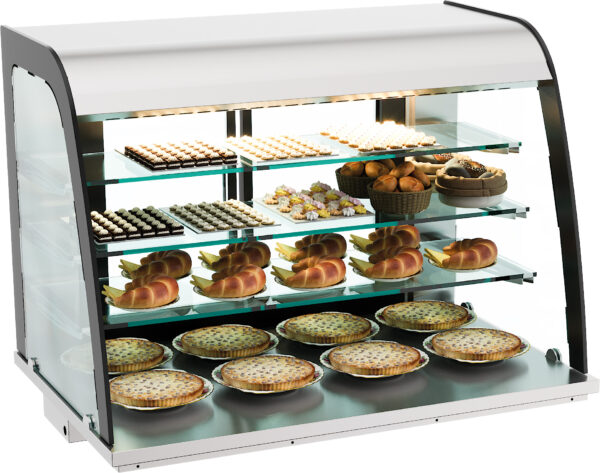 EINBAU NEUTRAL VITRINE 140L OFFEN