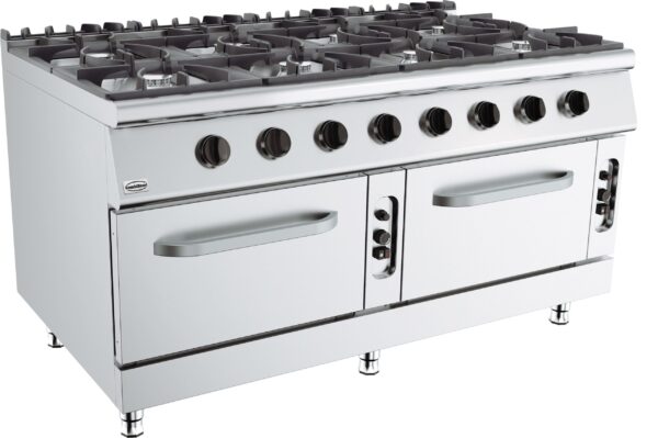 BASE 900 GASHERD 8 BR. MIT GASBACKOFEN