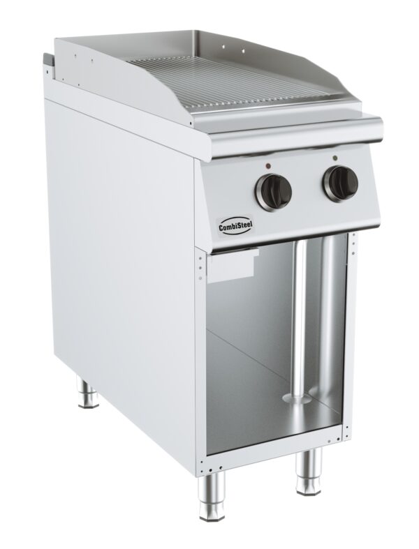 BASE 900 EL. GRILLPLATTE GERILLT