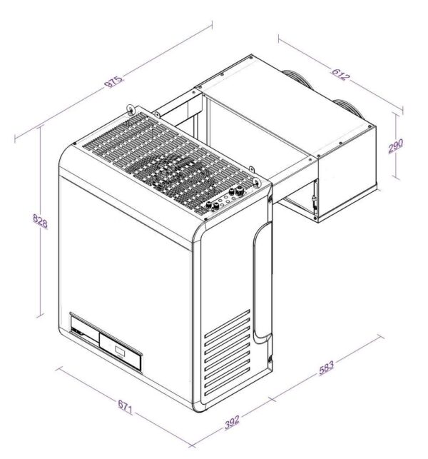 KÜHLAGGREGATE HUCKEPACK 13,2-27,6 M3  MIT ONLINE-ANBINDUNG – Bild 3