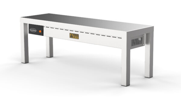 AUFSATZBORD KERAMISCH BEHEIZT 1 STUFIG 1200  3 HEATERS OF 250W
