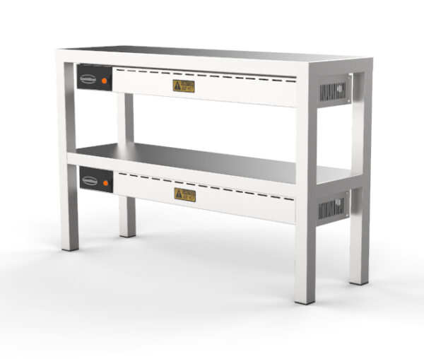 AUFSATZBORD KERAMISCH BEHEIZT 2 STUFIG 1400  8 HEATERS OF 250W