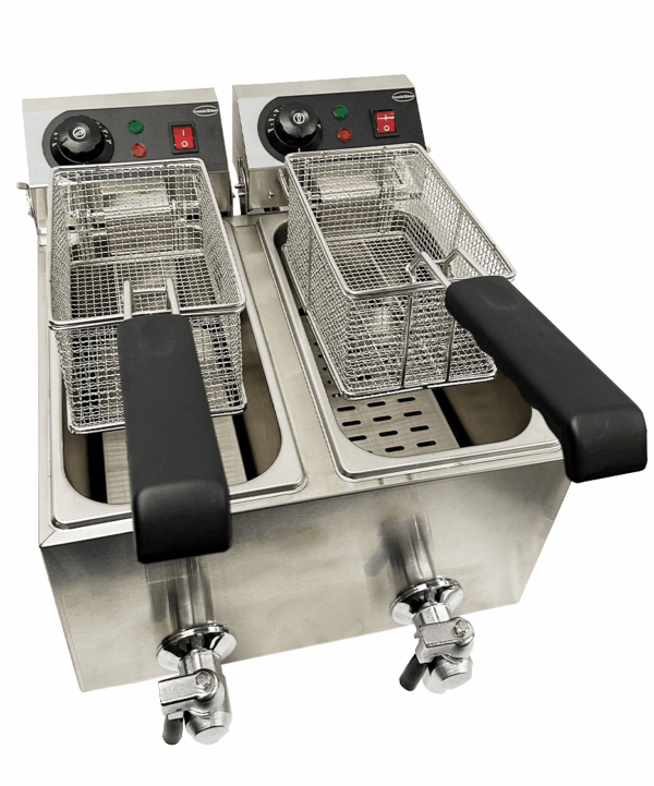 ELEKTRO TISCHFRITEUSE 2X4 L