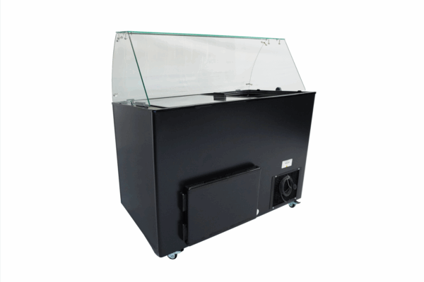 SPEISEISVITRINE JAVA SCHWARZ 8x5 LTR – Bild 10