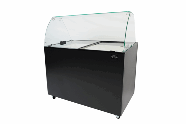 SPEISEISVITRINE JAVA SCHWARZ 8x5 LTR – Bild 8