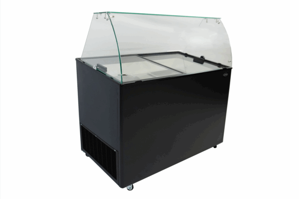 SPEISEISVITRINE JAVA SCHWARZ 8x5 LTR – Bild 9