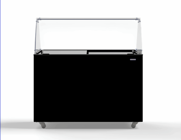 SPEISEISVITRINE JAVA SCHWARZ 8x5 LTR – Bild 2