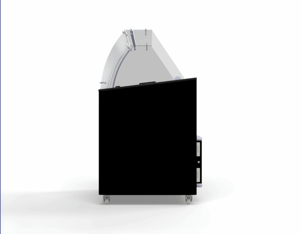 SPEISEISVITRINE JAVA SCHWARZ 8x5 LTR – Bild 5