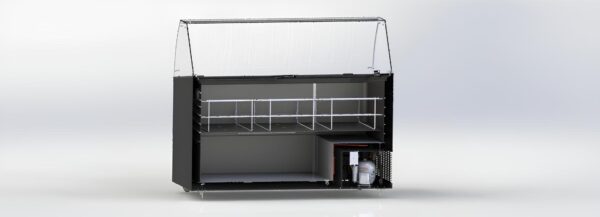 SPEISEISVITRINE TENERIFE SCHWARZ 10X5 LTR – Bild 6