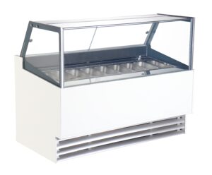 Speiseisvitrine Borneo 12x5 ltr für Gastronomie und Gewerbe