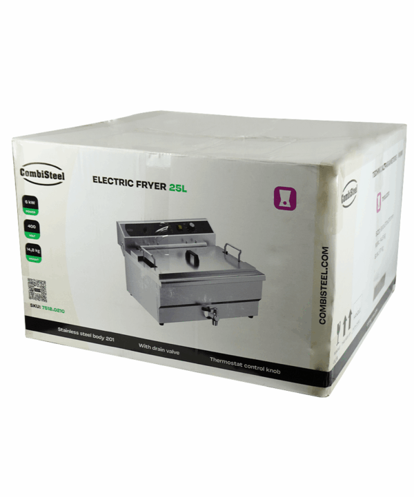 ELEKTRO TISCHFRITEUSE 25L - MIT ABFLUSSVENTIL – Bild 3