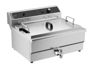 Elektro Tischfriteuse 25 l für Gastronomie und Gewerbe
