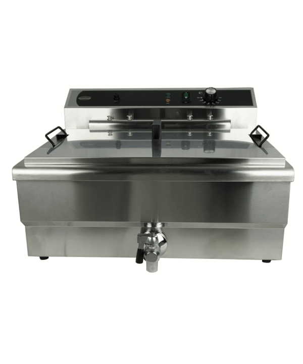 ELEKTRO TISCHFRITEUSE 25L - MIT ABFLUSSVENTIL – Bild 4