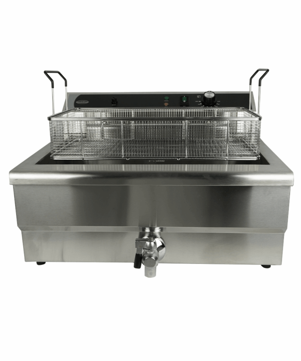 ELEKTRO TISCHFRITEUSE 25L - MIT ABFLUSSVENTIL – Bild 5