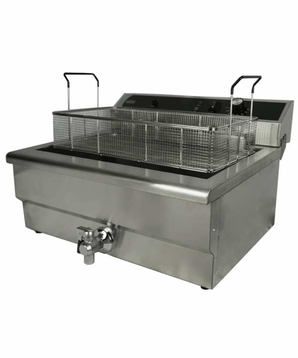 ELEKTRO TISCHFRITEUSE 25L - MIT ABFLUSSVENTIL – Bild 6