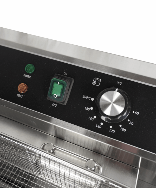 ELEKTRO TISCHFRITEUSE 25L - MIT ABFLUSSVENTIL – Bild 7