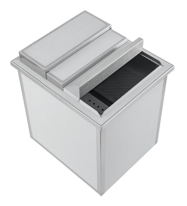 EDELSTAHL EINBAU EISBEHÄLTER