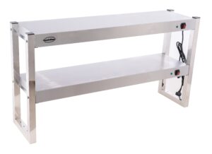 Halogen beheiztes Aufsatzbord für Gastronomie und Gewerbe