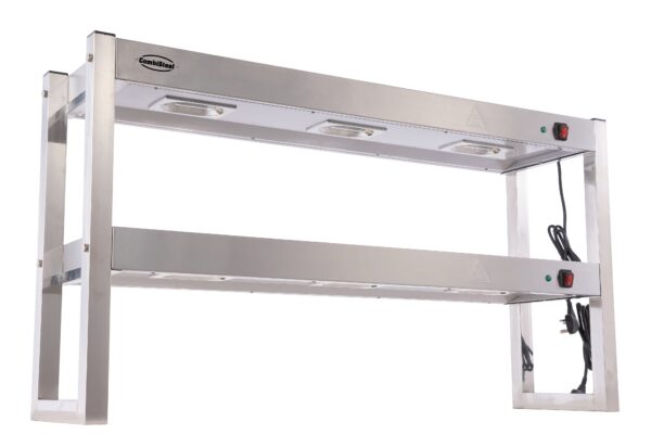 AUFSATZBORD HALOGEN BEHEIZT 2 STUFIG 1200 SELBSTMONTAGE – Bild 2