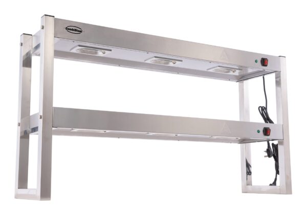 AUFSATZBORD HALOGEN BEHEIZT 2 STUFIG 1200 SELBSTMONTAGE – Bild 2