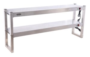 Halogen beheiztes Aufsatzbord für Gastronomie und Gewerbe
