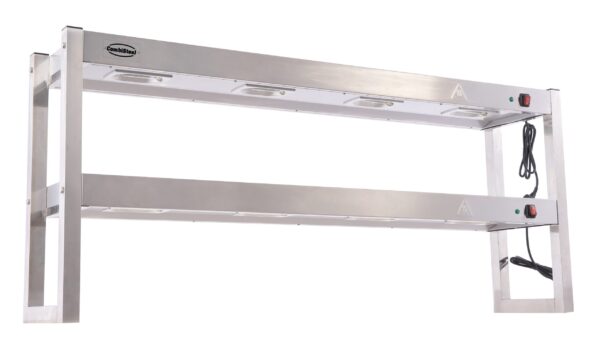 AUFSATZBORD HALOGEN BEHEIZT 2 STUFIG 1500 SELBSTMONTAGE – Bild 2