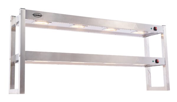 AUFSATZBORD HALOGEN BEHEIZT 2 STUFIG 1500 SELBSTMONTAGE – Bild 3