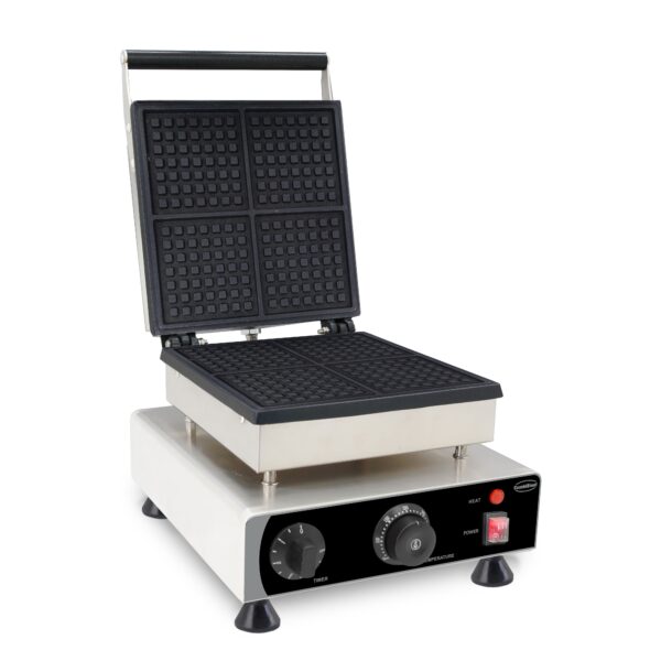 WAFFELEISEN 4ST QUADRATISCHE WAFFELN – Bild 2