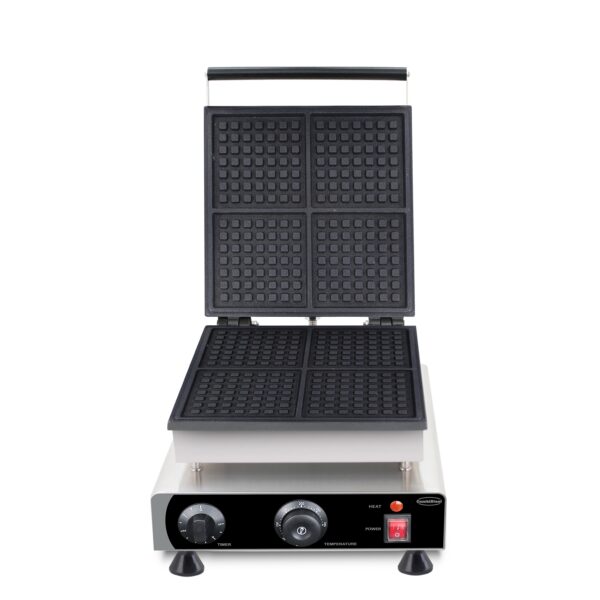 WAFFELEISEN 4ST QUADRATISCHE WAFFELN – Bild 3