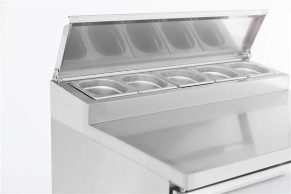 SALADETTE 2 TÜREN 5x1/6GN BEHÄLTER – Bild 4