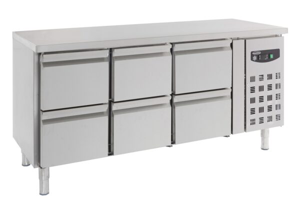 700 KÜHLTISCH 6 SCHUBLADEN