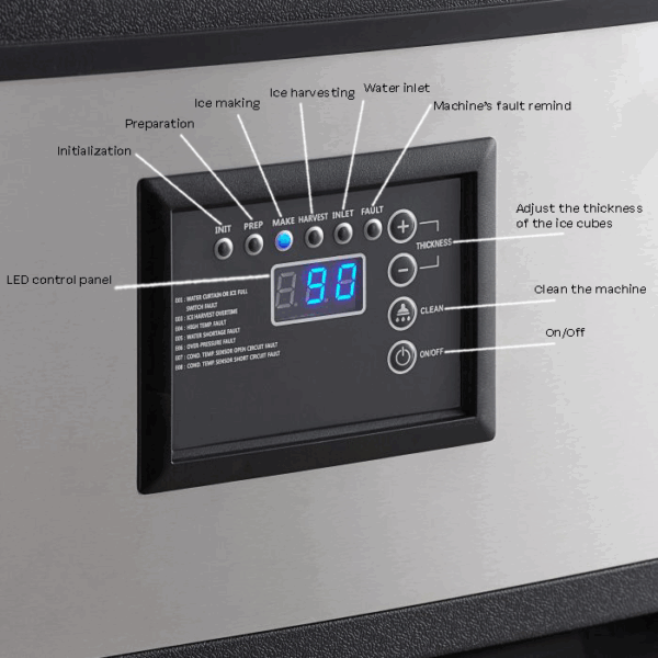 EISWÜRFELMASCHINE 73KG/24H – Bild 10